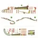 Set de constructie cu 27 piese Zig and Go Djeco - Bila cea mai mare Set de constructie cu 27 piese Zig and Go Djeco - Bila cea mai mare