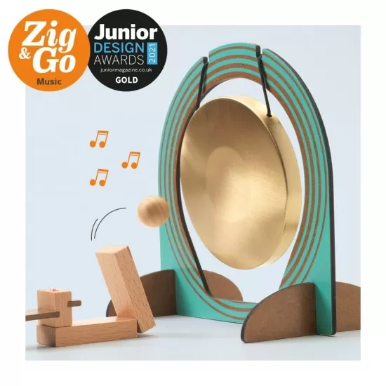 Set de constructie trasee Zig and Go Djeco - Muzica