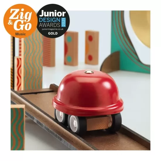 Set de constructie trasee Zig and Go Djeco - Muzica