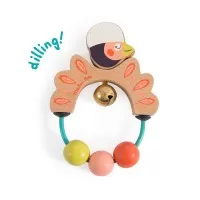 Zornaitoare lemn Pasare Moulin Roty