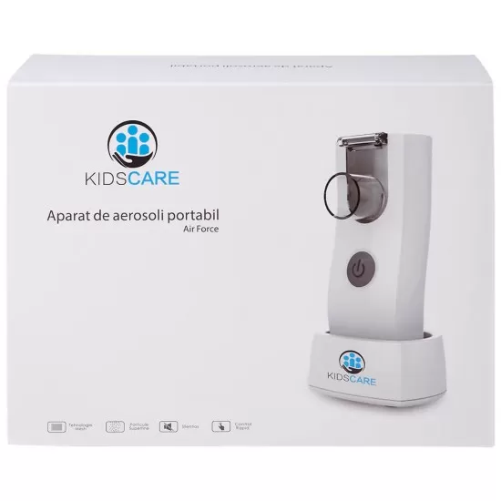 Aparat de aerosoli portabil si silentios KidsCare Air Force Aparat de aerosoli portabil si silentios KidsCare Air Force