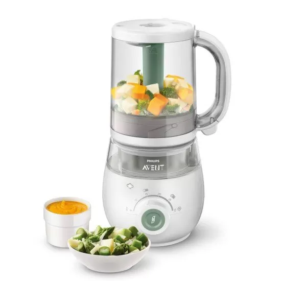 Aparat de gatit cu aburi 4 in 1 SCF885/01 Philips Avent