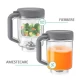 Aparat de gatit cu aburi si functie de blender 2 in 1 Mamimo