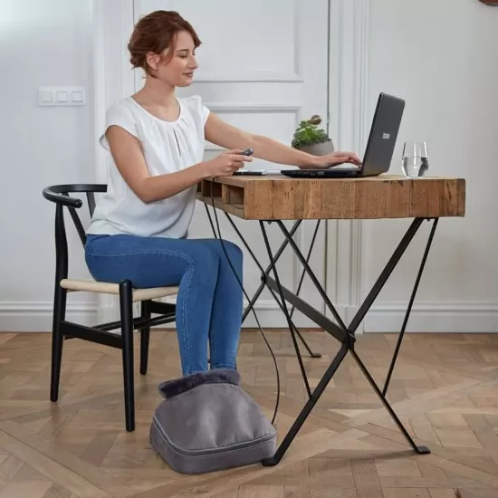 Aparat de masaj 2 in 1 Shiatsu Comfort si incalzire Lanaform
