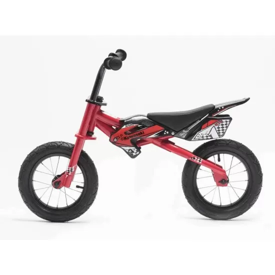 Bicicleta copii fara pedale Kawasaki KTR 12 red by Merida Italy Bicicleta copii fara pedale Kawasaki KTR 12 red by Merida Italy