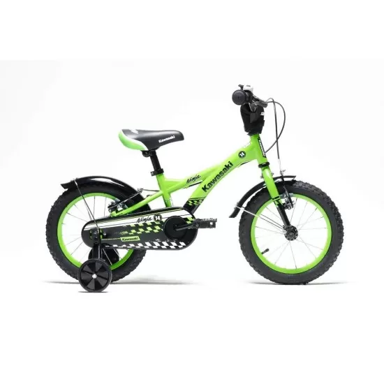 Bicicleta copii Kawasaki Ninja 14 green by Merida Italy