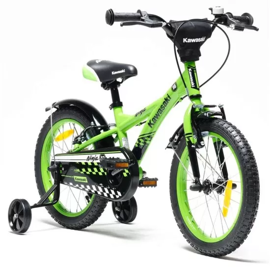 Bicicleta copii Kawasaki Ninja 16 green by Merida Italy