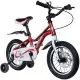 Bicicleta pentru copii 2-4 ani HappyCycles KidsCare, roti 12 inch, cu roti ajutatoare si frane pe disc, rosu Bicicleta pentru copii 2-4 ani HappyCycles KidsCare, roti 12 inch, cu roti ajutatoare si frane pe disc, rosu