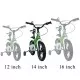Bicicleta pentru copii 3-6 ani HappyCycles KidsCare, roti 14 inch, cu roti ajutatoare si frane pe disc, verde Bicicleta pentru copii 3-6 ani HappyCycles KidsCare, roti 14 inch, cu roti ajutatoare si frane pe disc, verde