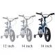 Bicicleta pentru copii 5-8 ani HappyCycles KidsCare, roti 16 inch, cu roti ajutatoare si frane pe disc, albastru Bicicleta pentru copii 5-8 ani HappyCycles KidsCare, roti 16 inch, cu roti ajutatoare si frane pe disc, albastru