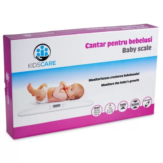 Cantar electronic pentru bebelusi Kidscare KCC301 Cantar electronic pentru bebelusi Kidscare KCC301