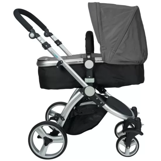 Carucior 3 in 1 Veneto gri Kidscare Carucior 3 in 1 Veneto gri Kidscare