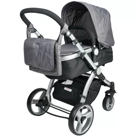 Carucior 3 in 1 Veneto gri Kidscare Carucior 3 in 1 Veneto gri Kidscare