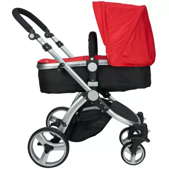 Carucior 3 in 1 Veneto rosu Kidscare Carucior 3 in 1 Veneto rosu Kidscare