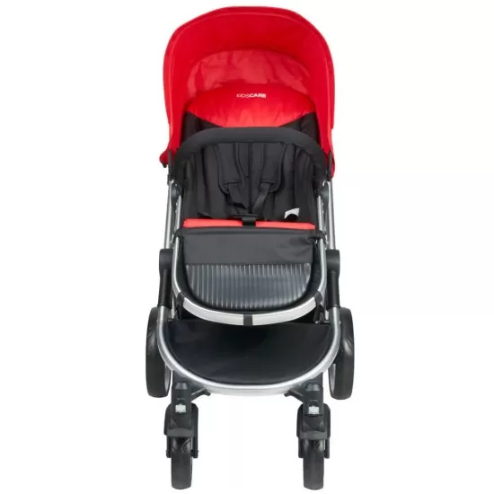Carucior 3 in 1 Veneto rosu Kidscare Carucior 3 in 1 Veneto rosu Kidscare