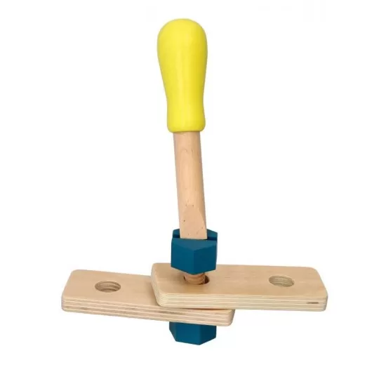 Centura scule din lemn pentru copii Lelin L10362 Centura scule din lemn pentru copii Lelin L10362