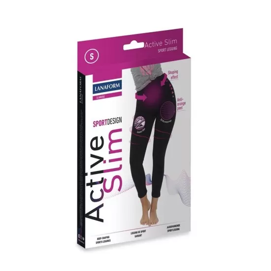 Colanti Active Slim pentru exercitii fizice cu fibre biorceramice si micromasaj 3D Lanaform marime M Colanti Active Slim pentru exercitii fizice cu fibre biorceramice si micromasaj 3D Lanaform marime M
