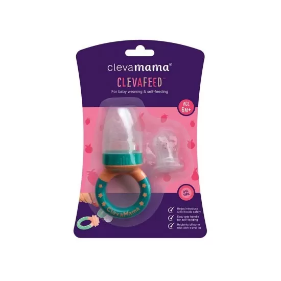 Dispozitiv de hranire din silicon Clevamama Verde Dispozitiv de hranire din silicon Clevamama Verde