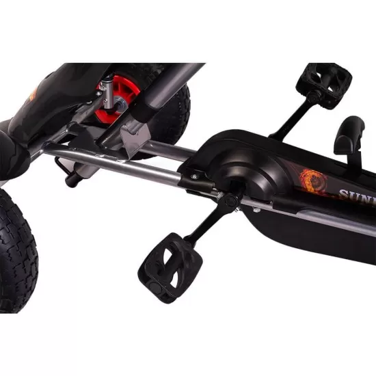 Kart cu pedale F618 Air negru Kidscare Kart cu pedale F618 Air negru Kidscare