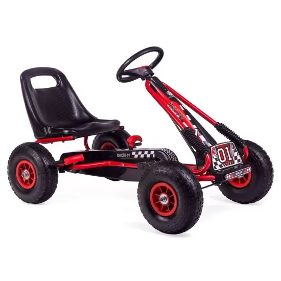 Kart cu pedale Racer Air Kidscare Kart cu pedale Racer Air Kidscare