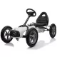 Kart cu pedale si roti gonflabile Corssa Alb Kidscare Kart cu pedale si roti gonflabile Corssa Alb Kidscare