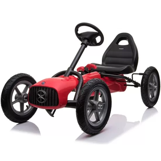 Kart cu pedale si roti gonflabile Corssa Rosu Kidscare Kart cu pedale si roti gonflabile Corssa Rosu Kidscare