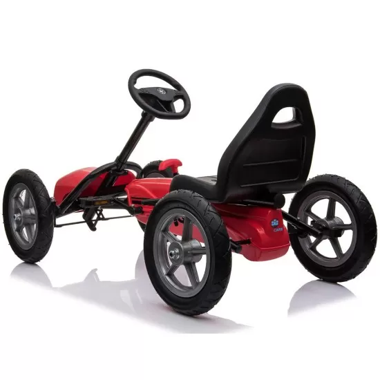 Kart cu pedale si roti gonflabile Corssa Rosu Kidscare Kart cu pedale si roti gonflabile Corssa Rosu Kidscare
