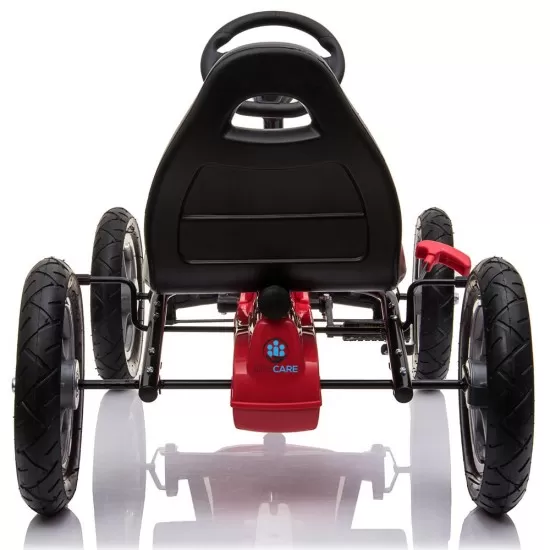 Kart cu pedale si roti gonflabile Corssa Rosu Kidscare Kart cu pedale si roti gonflabile Corssa Rosu Kidscare