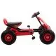 Kart cu pedale si roti gonflabile Driver Kidscare Rosu Kart cu pedale si roti gonflabile Driver Kidscare Rosu
