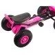 Kart cu pedale si roti gonflabile Driver Kidscare Roz Kart cu pedale si roti gonflabile Driver Kidscare Roz