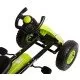 Kart cu pedale si roti gonflabile Driver Kidscare Verde Kart cu pedale si roti gonflabile Driver Kidscare Verde