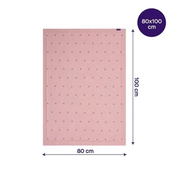 Paturica din bumbac organic 80x100 cm Clevamama 3491 Paturica din bumbac organic 80x100 cm Clevamama 3491