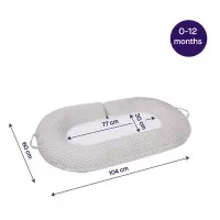 Perna pentru gravide si salteluta pentru dormit Mum2Me Clevamama 3205