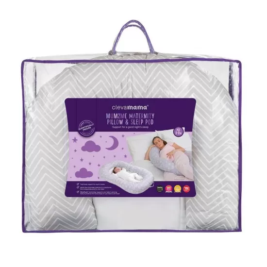 Perna pentru gravide si salteluta pentru dormit Mum2Me Clevamama 3205 Perna pentru gravide si salteluta pentru dormit Mum2Me Clevamama 3205
