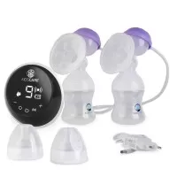 Pompa de san electrica dubla cu acumulator, cu functie de masaj si 15 niveluri de aspiratie Kidscare