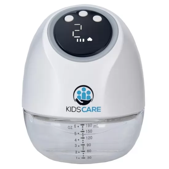 Pompa de san electrica si portabila KidsCare, hands free, sub sutien, cu 10 niveluri de aspiratie si 10 niveluri de masaj Pompa de san electrica si portabila KidsCare, hands free, sub sutien, cu 10 niveluri de aspiratie si 10 niveluri de masaj