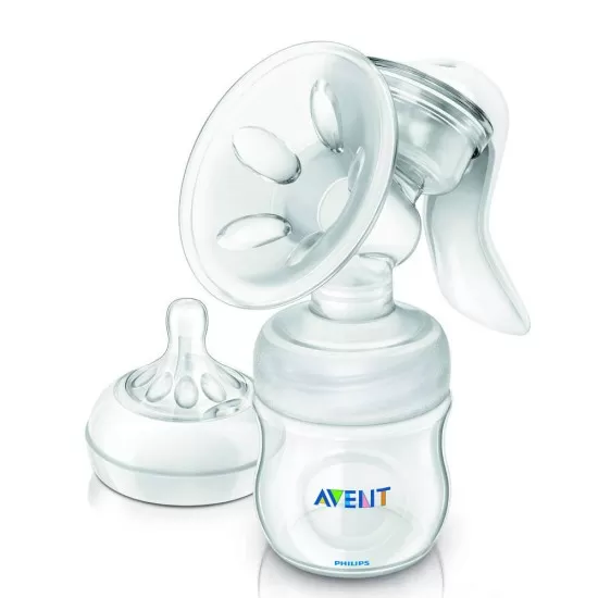 Pompa de san manuala cu biberon Philips Avent SCF330/20 Pompa de san manuala cu biberon Philips Avent SCF330/20