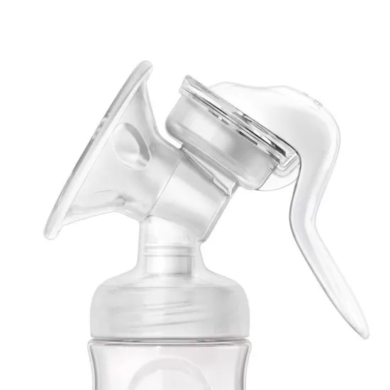 Pompa de san manuala cu biberon Philips Avent SCF330/20 Pompa de san manuala cu biberon Philips Avent SCF330/20