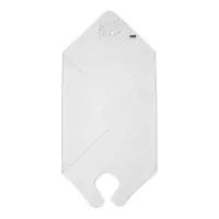 Prosop de baie pentru bebelus si mama white Clevamama