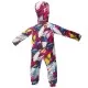 Salopeta impermeabila pentru copii Kidscare, cu protectie la vant si apa cu imprimeu Graffiti - marime 104 Salopeta impermeabila pentru copii Kidscare, cu protectie la vant si apa cu imprimeu Graffiti - marime 104