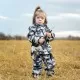 Salopeta impermeabila pentru copii Kidscare, cu protectie la vant si apa cu imprimeu Camuflaj - marime 98 Salopeta impermeabila pentru copii Kidscare, cu protectie la vant si apa cu imprimeu Camuflaj - marime 98