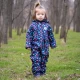 Salopeta impermeabila pentru copii Kidscare, cu protectie la vant si apa cu imprimeu Planete - marime 92 Salopeta impermeabila pentru copii Kidscare, cu protectie la vant si apa cu imprimeu Planete - marime 92