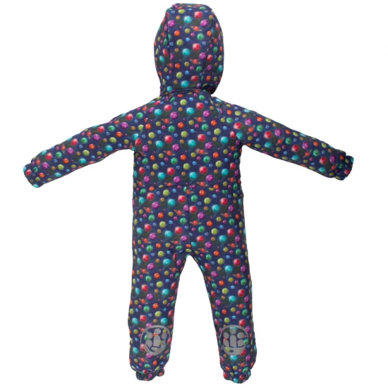 Salopeta impermeabila pentru copii Kidscare, cu protectie la vant si apa cu imprimeu Planete - marime 92 Salopeta impermeabila pentru copii Kidscare, cu protectie la vant si apa cu imprimeu Planete - marime 92