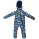 Salopeta impermeabila pentru copii Kidscare, cu protectie la vant si apa cu imprimeu Masini - marime 86 Salopeta impermeabila pentru copii Kidscare, cu protectie la vant si apa cu imprimeu Masini - marime 86