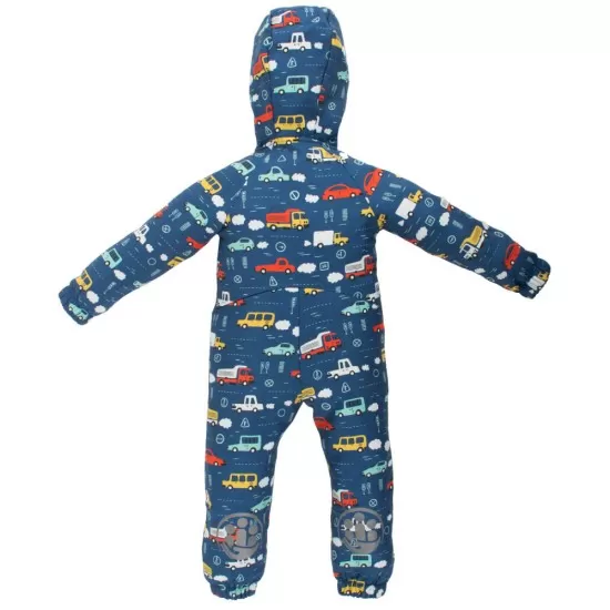 Salopeta impermeabila pentru copii Kidscare, cu protectie la vant si apa cu imprimeu Masini - marime 92 Salopeta impermeabila pentru copii Kidscare, cu protectie la vant si apa cu imprimeu Masini - marime 92