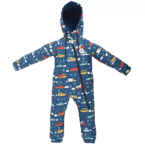 Salopeta impermeabila pentru copii Kidscare, cu protectie la vant si apa cu imprimeu Masini - marime 92 Salopeta impermeabila pentru copii Kidscare, cu protectie la vant si apa cu imprimeu Masini - marime 92