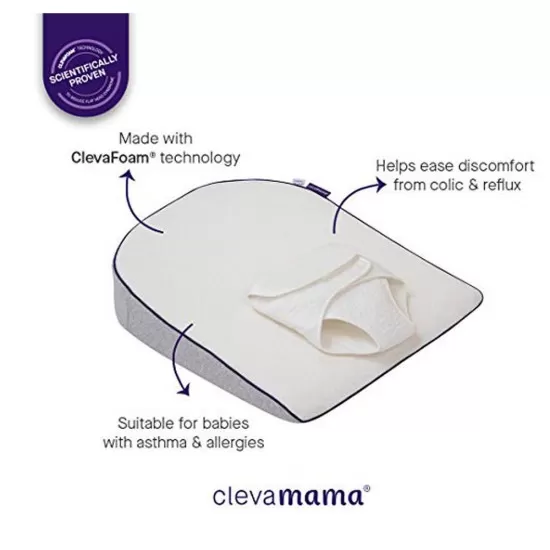 Saltea anti-alunecare cu ham pentru bebelusi ClevaSleep Plus Clevamama