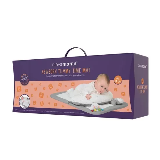 Salteluta de joaca TummyTime Clevamama 3701 Salteluta de joaca TummyTime Clevamama 3701