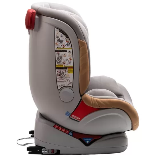 Scaun auto Allegra rotativ cu Isofix 0-36kg gri KidsCare Scaun auto Allegra rotativ cu Isofix 0-36kg gri KidsCare