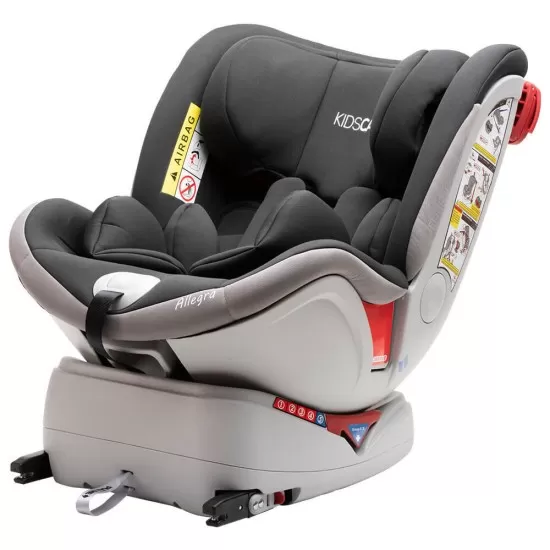 Scaun auto Allegra rotativ cu Isofix 0-36kg negru KidsCare Scaun auto Allegra rotativ cu Isofix 0-36kg negru KidsCare